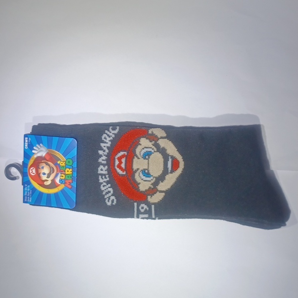Super Mario Socks NWT